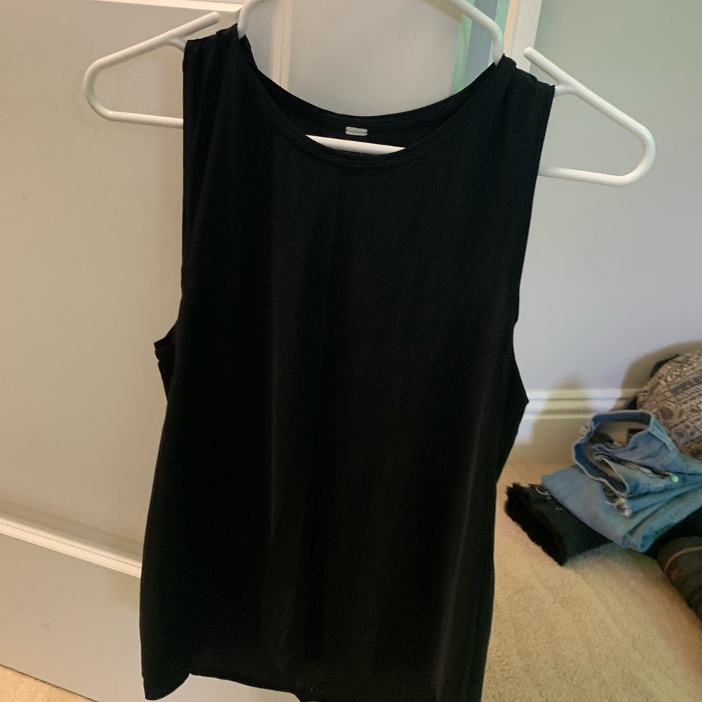 Used Lululemon Black Workout Tank